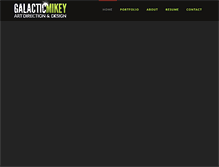 Tablet Screenshot of galacticmikey.com